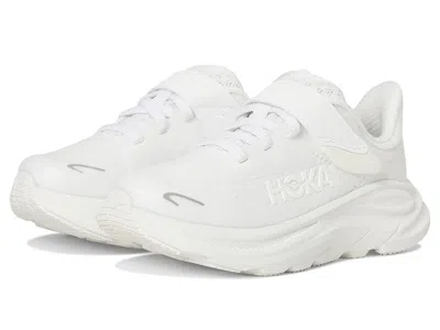Hoka Clifton 10 Kids Shoes White/white : 13 Little Kid M, Textile