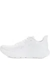 Hoka Streamlined White Sneakers With Cushioned Sole In White