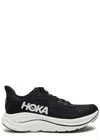 Hoka Breathable Mesh Sneakers With Cushioned Rubber Sole In Black