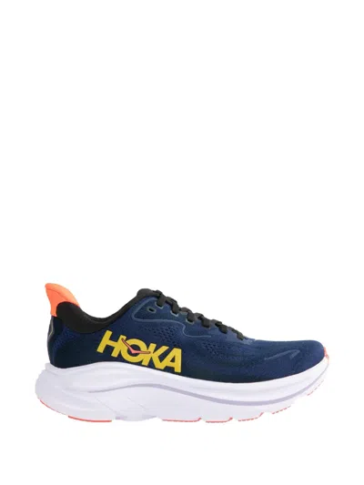 Hoka Clifton 10 Mesh Sneakers In Blue
