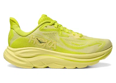 Pre-owned Hoka Clifton 10 Neon Citrus (women's) Sneakers In Neon  Citrus/sunlight