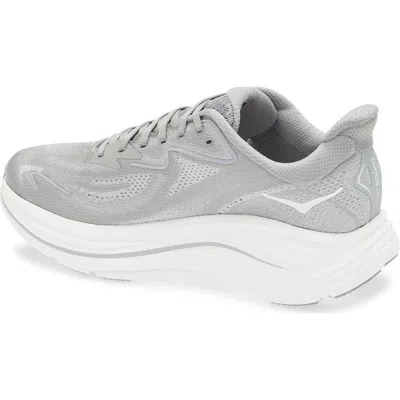 Hoka Clifton 10 Running Shoe In Gray