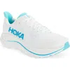 Hoka Clifton 10 Rubber-trimmed Jacquard Running Sneakers In White