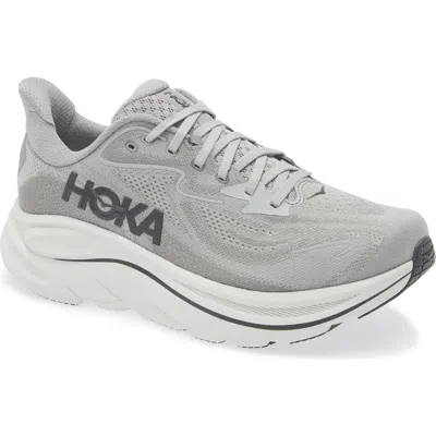 Hoka Clifton 10 Running Shoe In Gray