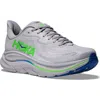Hoka Clifton 10 Running Shoe In Gray