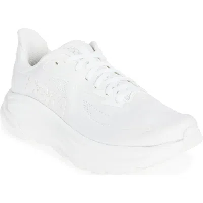 Hoka Clifton 10 Running Shoe In White/white