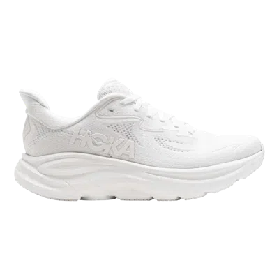Hoka Clifton 10 Running Sneaker In Triple White Women In Neutral