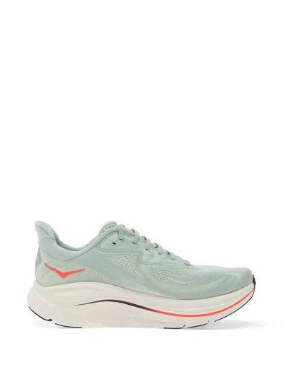 Hoka Clifton 10 Running Sneakers In Green
