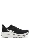 Hoka Breathable Mesh Upper Sneaker With Durable Rubber Outsole In Black
