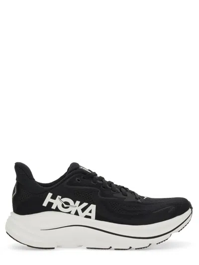 Hoka One One Textile Black Sneakers