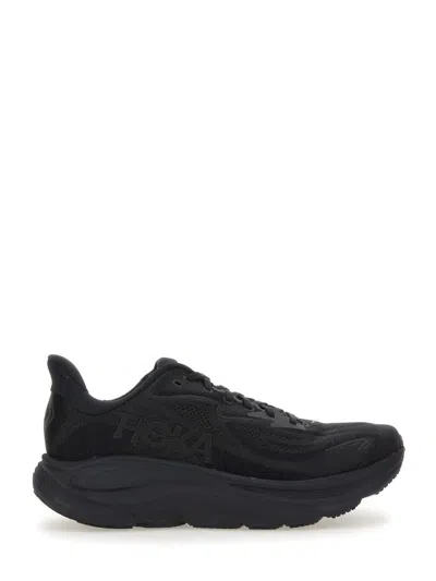 Hoka Clifton 10 Sneaker In Black