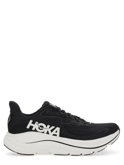 Hoka "clifton 10" Sneaker Unisex In Black