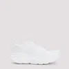 Hoka Streamlined White Sneakers With Cushioned Sole