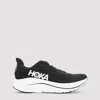 Hoka Breathable Mesh Sneakers With Cushioned Rubber Sole In Black