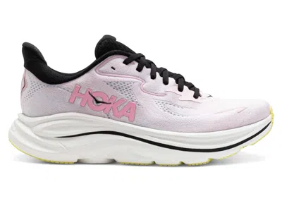 Pre-owned Hoka Clifton 10 (women's) Sneakers In Carnation/starlight Glow In Pink