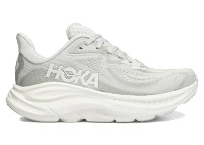 Pre-owned Hoka Clifton 10 (women's) Sneakers In Cosmic Grey/stardust In Gray