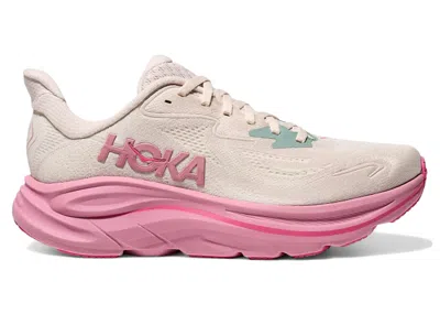 Pre-owned Hoka Clifton 10 (women's) Sneakers In Rose Cream/dried Rose