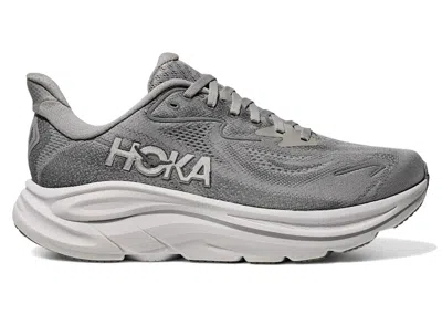 Pre-owned Hoka Clifton 10 (women's) Sneakers In Stellar Grey/galactic Grey