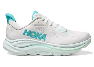 Pre-owned Hoka Clifton 10 (women's) Sneakers In White/cielo Blue