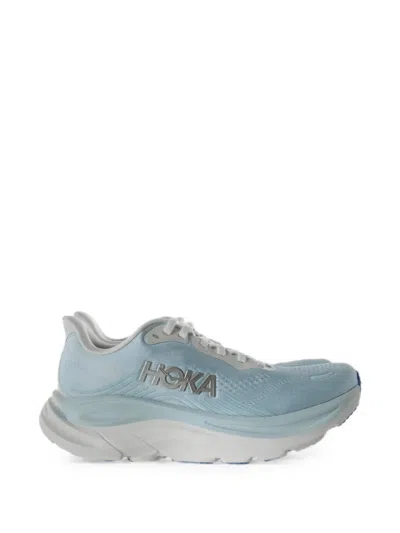 Hoka Clifton 11 Logo-print Chunky Sneakers In Blue