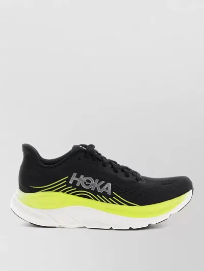 Hoka Clifton 11 Running Sneakers Breathable Performance In Black