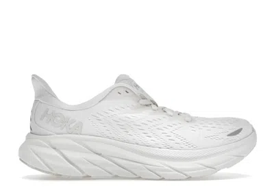 Pre-owned Hoka Clifton 8 (women's) Sneakers In White
