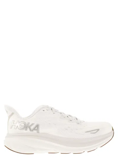 Hoka Clifton 9 - Breathable Sports Shoe In White