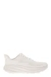 Hoka Streamlined White Sneakers With Cushioned Sole In White