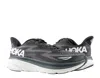Hoka Clifton 9 Black/white Women's Running Shoes 1127896-bwht In Black