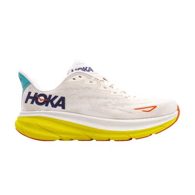 Pre-owned Hoka Clifton 9 'eggnog Passion Fruit' In Cream