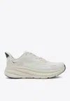 Hoka One One Clifton 9 Lace-up Sneakers In White