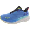 Hoka Clifton 9 Mens Fitness Workout Running Shoes In Blue