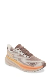 Hoka Clifton 9 Running Shoe In Brown
