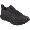 Hoka Clifton 9 Running Shoe In Black