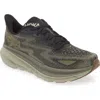 Hoka Clifton 9 Running Shoe In Grey