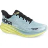 Hoka Mens Druzy Droplet Clifton 9 Breathable Polyester-blend Low-top Trainers In Druzy/droplet