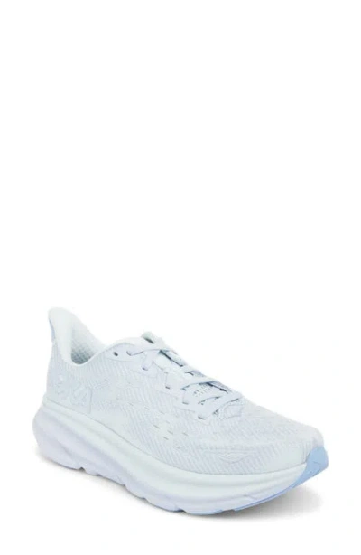 Hoka Clifton 9 Running Shoe In Ether / Illusion