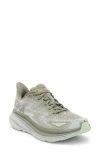 Hoka Clifton 9 Running Shoe In Green