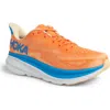 Hoka Clifton 9 1132210-voim Mens Us 10.5 Orange Running Shoes Eee4267 In Orange