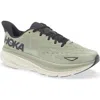 Hoka Clifton 9 Running Shoe In Sea Moss/forest Lichen