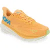 Hoka Clifton 9 Performance Sneakers In Solar Flare/lettuce
