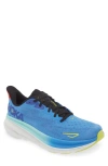 Hoka Clifton 9 Running Shoe In Virtual Blue/cerise