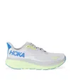 Hoka Clifton 9 Running Shoes In Stardust/electric Cobalt