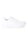 Hoka Streamlined White Sneakers With Cushioned Sole In White