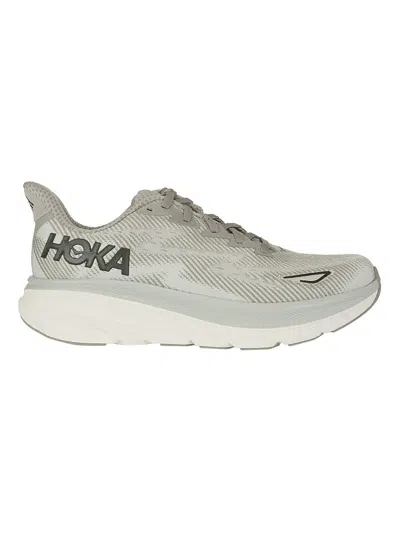 Hoka Clifton 9 Sneaker In Gray