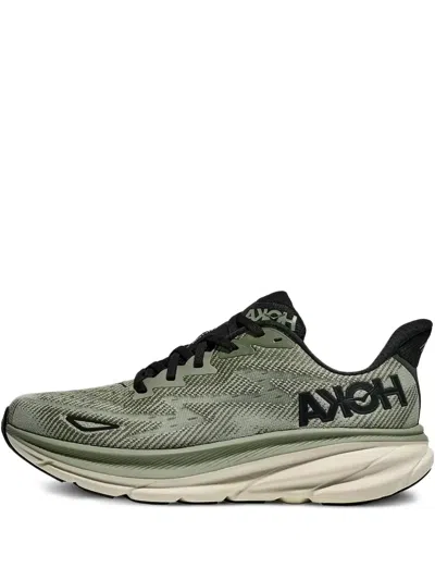 Hoka Clifton 9 Sneakers In Green