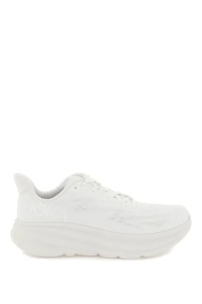 Hoka Low-top Chunky-sole Sneakers In White