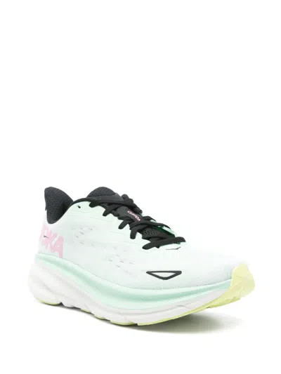 Hoka Clifton 9 Sneakers In Green