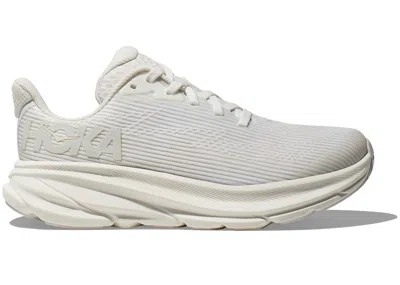 Pre-owned Hoka Clifton 9 Sneakers In White/frost