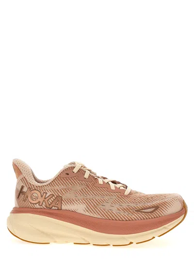 Hoka Clifton 9 Sneakers In Pink